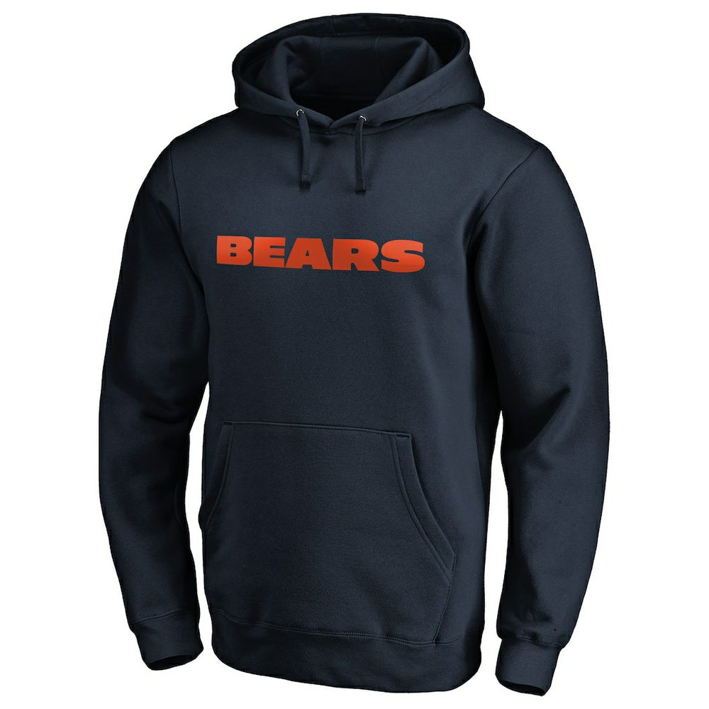 Chicago Bears #1 Dad Pullover Hoodie - Navy - NFL
