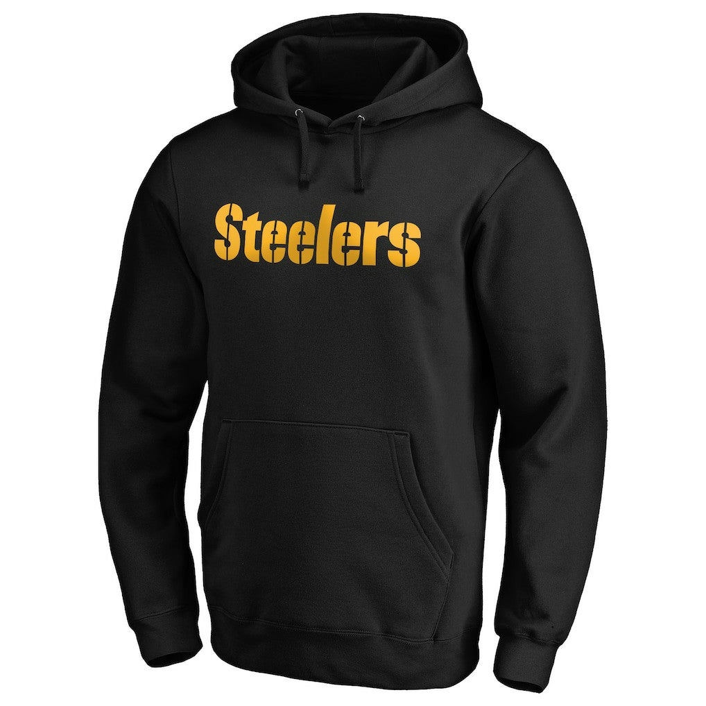 Pittsburgh Steelers #1 Dad Pullover Hoodie - Black - NFL
