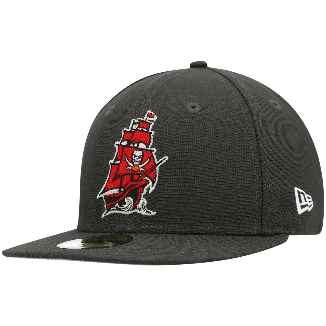 Tampa Bay Buccaneers New Era Omaha 59FIFTY Fitted Hat - Pewter - NFL