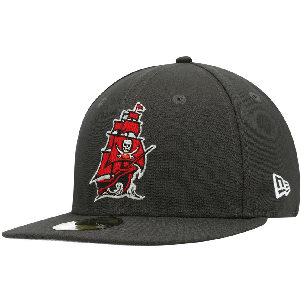 Tampa Bay Buccaneers New Era Omaha 59FIFTY Fitted Hat - Pewter - NFL