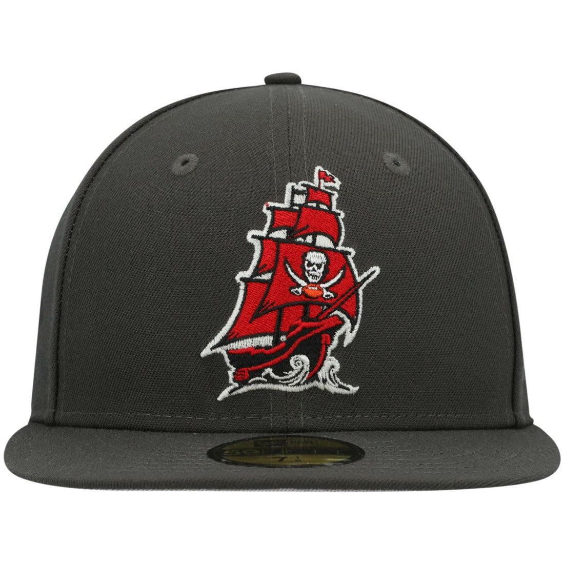 Tampa Bay Buccaneers New Era Omaha 59FIFTY Fitted Hat - Pewter - NFL