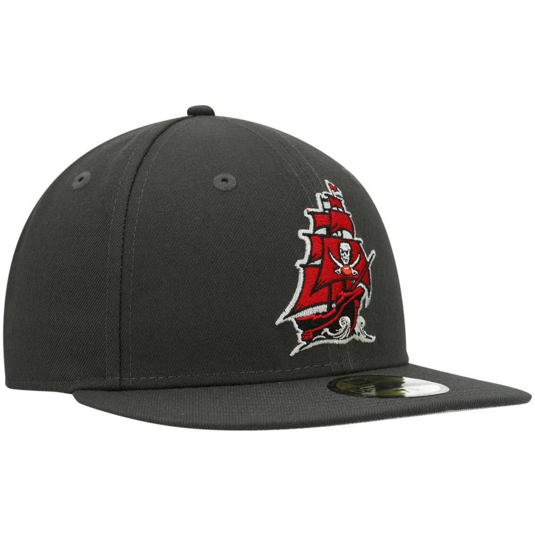 Tampa Bay Buccaneers New Era Omaha 59FIFTY Fitted Hat - Pewter - NFL