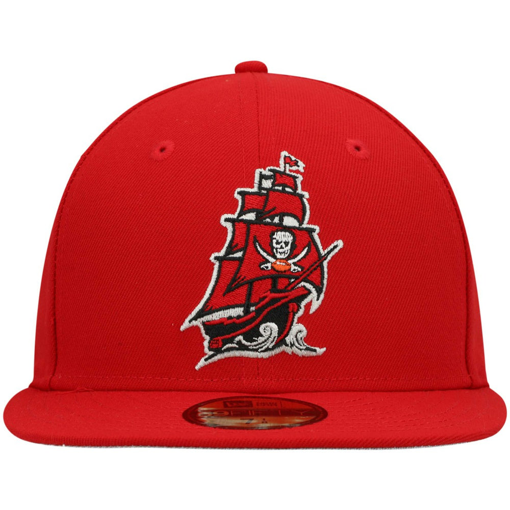 Tampa Bay Buccaneers New Era Omaha 59FIFTY Fitted Hat - Red - NFL