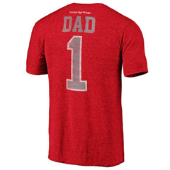Detroit Red Wings Greatest Dad Tri-Blend T-Shirt - Red | NHL sale