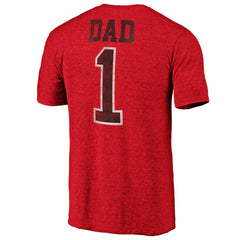 New Jersey Devils Greatest Dad Tri-Blend T-Shirt - Red | NHL on sale