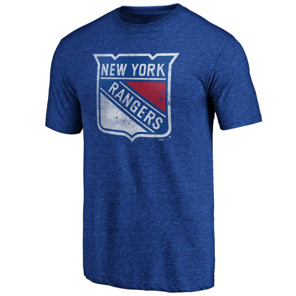 New York Rangers Greatest Dad Tri-Blend T-Shirt - Blue | NHL Lifestyle