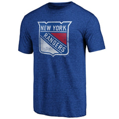 New York Rangers Greatest Dad Tri-Blend T-Shirt - Blue | NHL Lifestyle