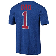 New York Rangers Greatest Dad Tri-Blend T-Shirt - Blue | NHL Lifestyle