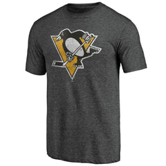 Pittsburgh Penguins Greatest Dad Tri-Blend T-Shirt - Charcoal | NHL Clearance