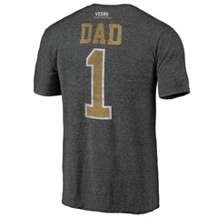 Vegas Golden Knights Greatest Dad Tri-Blend T-Shirt - Charcoal | NHL sale