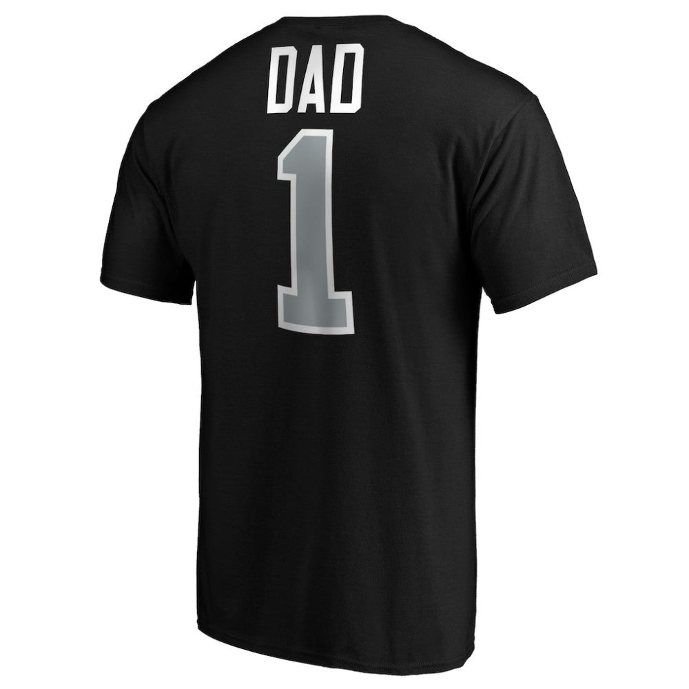 Los Angeles Kings #1 Dad T-Shirt - Black | NHL Clearance