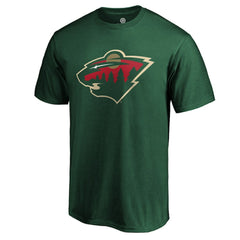 Minnesota Wild #1 Dad T-Shirt - Green | NHL Clearance