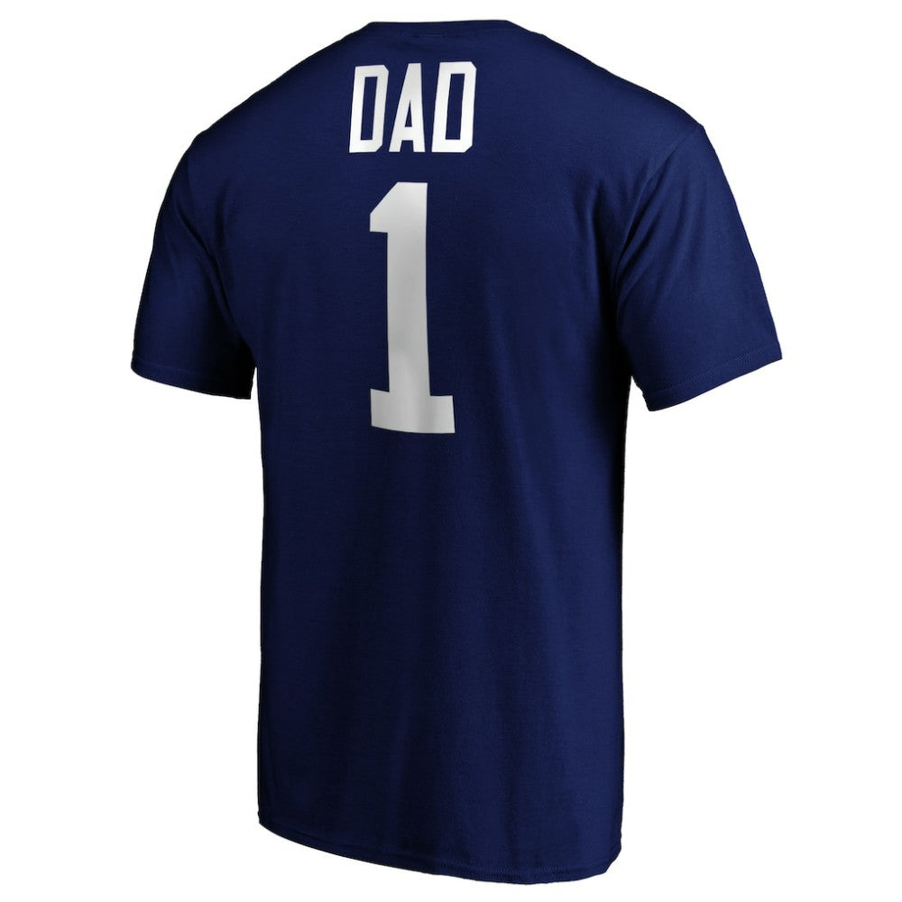 Toronto Maple Leafs #1 Dad T-Shirt - Blue | NHL Clearance