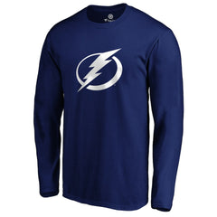 Tampa Bay Lightning #1 Dad Long Sleeve T-Shirt - Blue | NHL Clearance