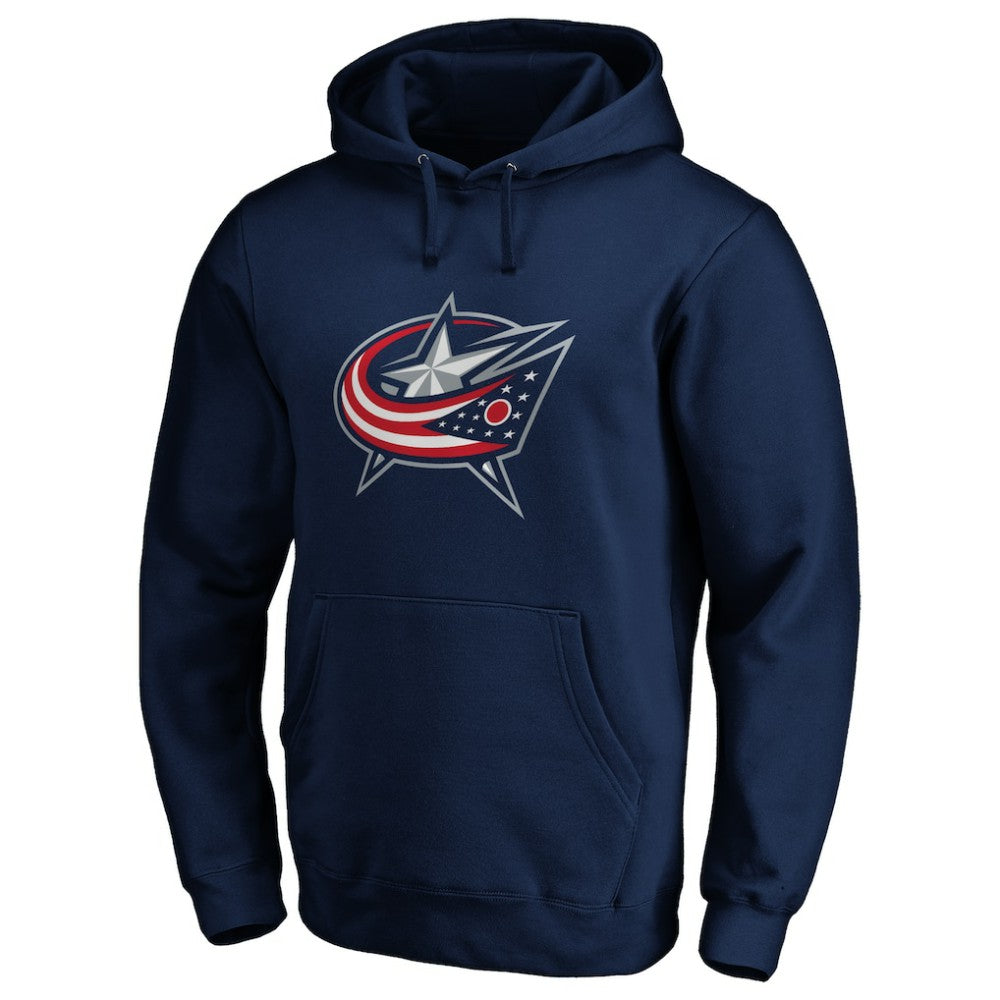 Columbus Blue Jackets #1 Dad Pullover Hoodie - Navy | NHL discount