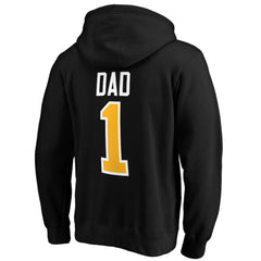 Pittsburgh Penguins #1 Dad Pullover Hoodie - Black | NHL near me