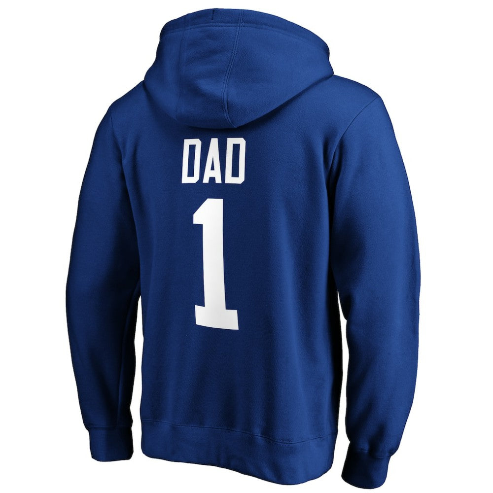 St. Louis Blues #1 Dad Pullover Hoodie - Blue | NHL Lifestyle
