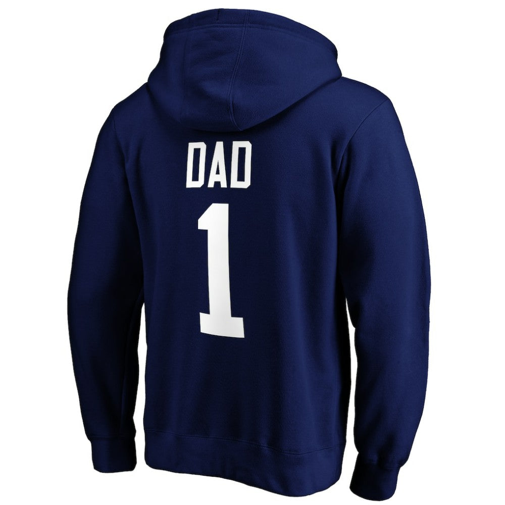Tampa Bay Lightning #1 Dad Pullover Hoodie - Blue | NHL online