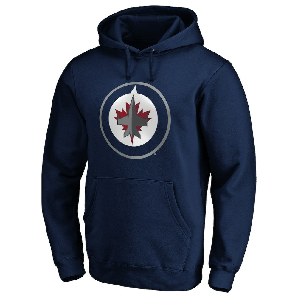 Winnipeg Jets #1 Dad Pullover Hoodie - Navy | NHL on sale