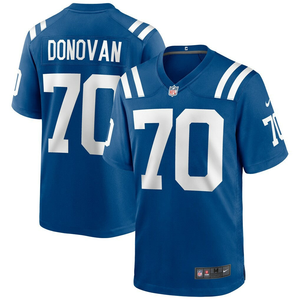 Art Donovan Indianapolis Colts Game Retired Player Jersey - Royal - Nike