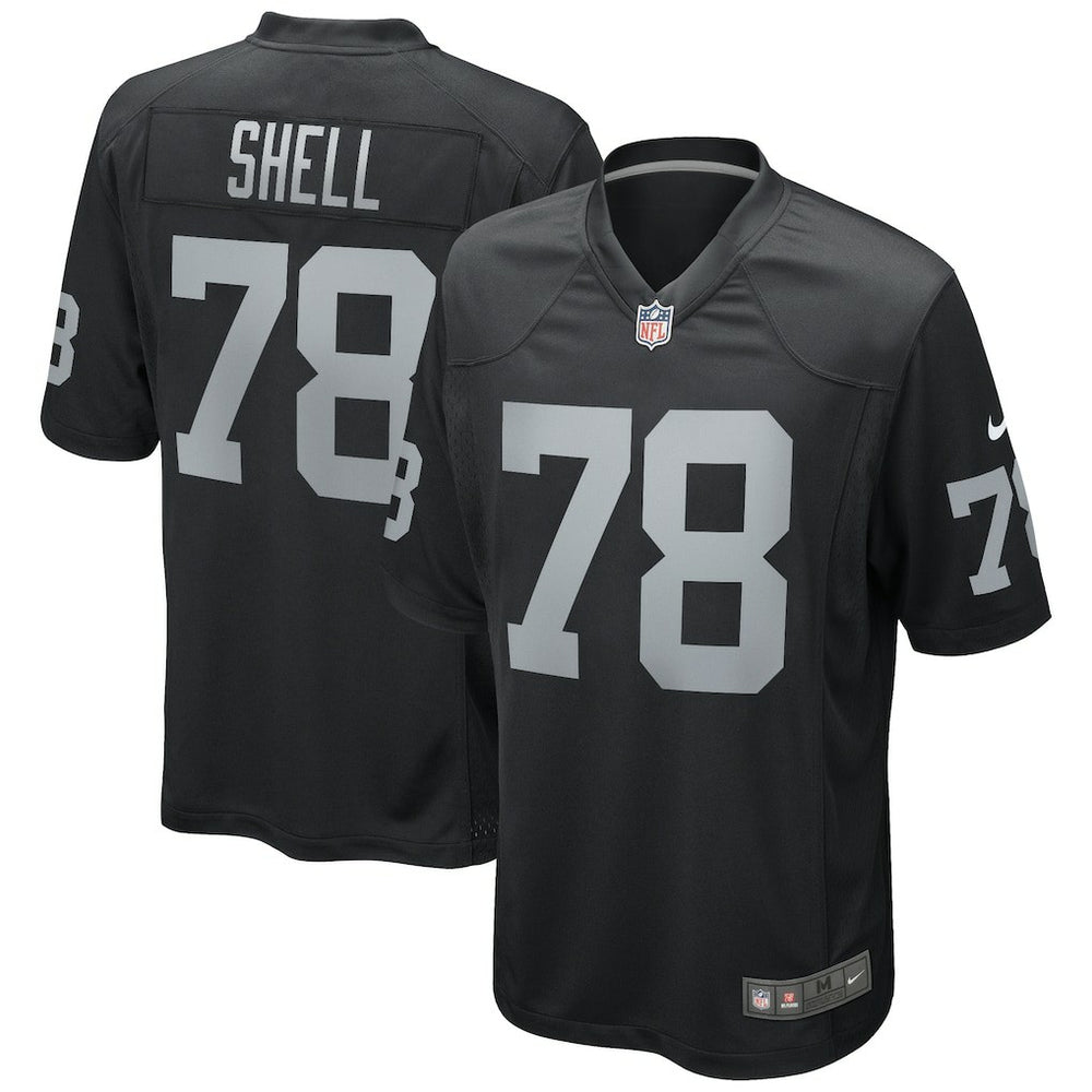 Art Shell Las Vegas Raiders Game Retired Player Jersey - Black - Nike