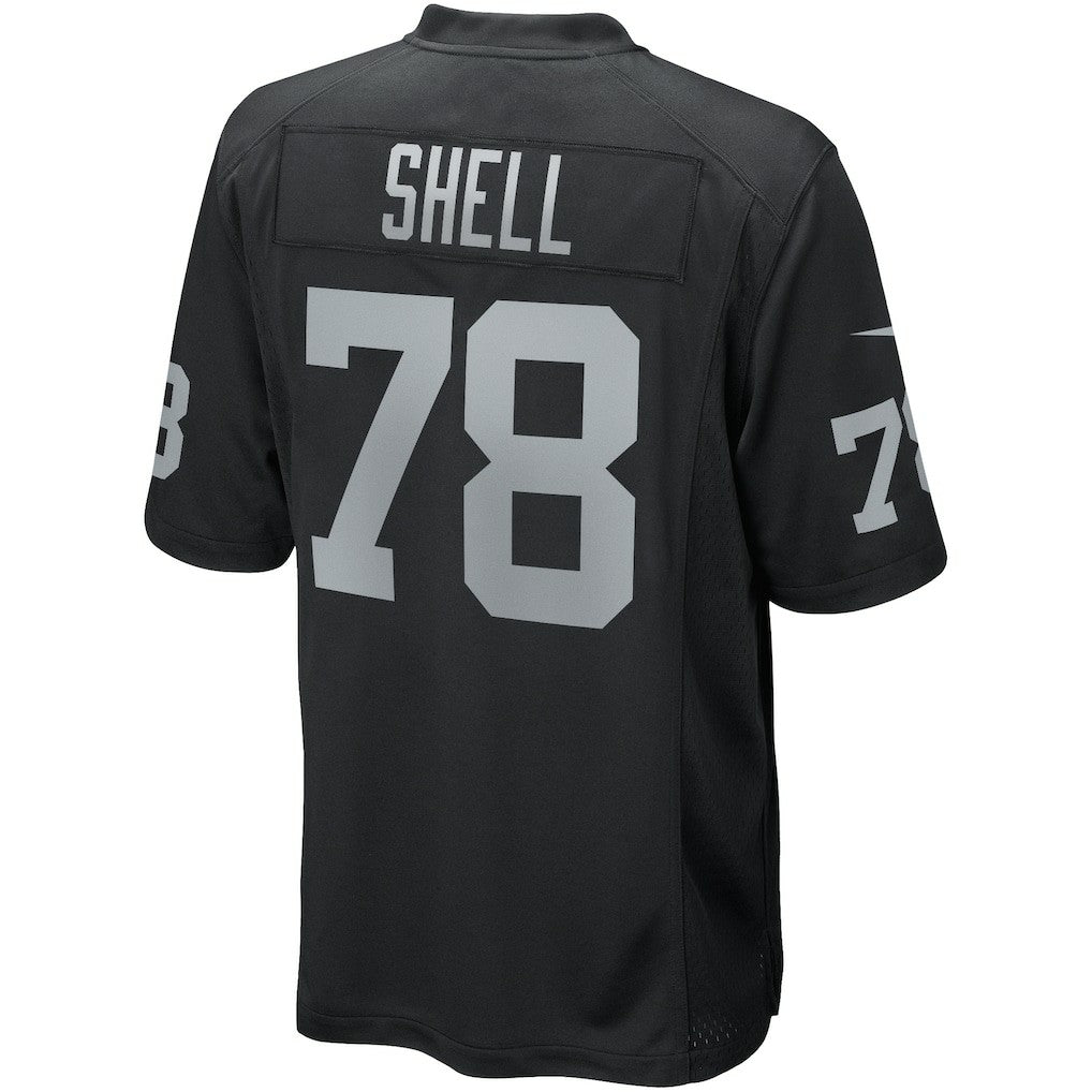Art Shell Las Vegas Raiders Game Retired Player Jersey - Black - Nike