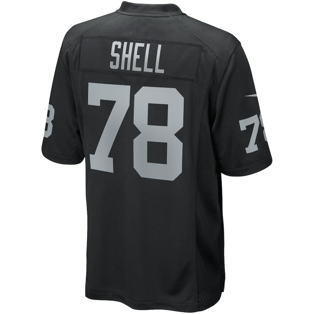 Art Shell Las Vegas Raiders Game Retired Player Jersey - Black - Nike