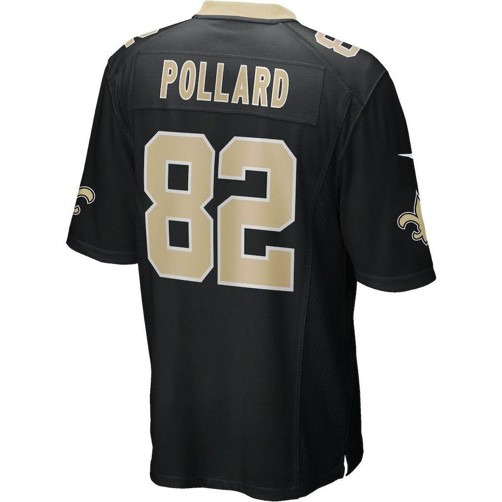 Bob Pollard New Orleans Saints Game Retired Player Jersey - Black - Nike
