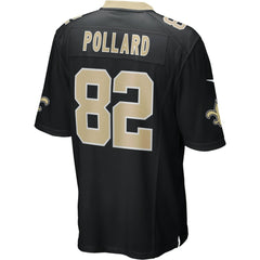 Bob Pollard New Orleans Saints Game Retired Player Jersey - Black - Nike