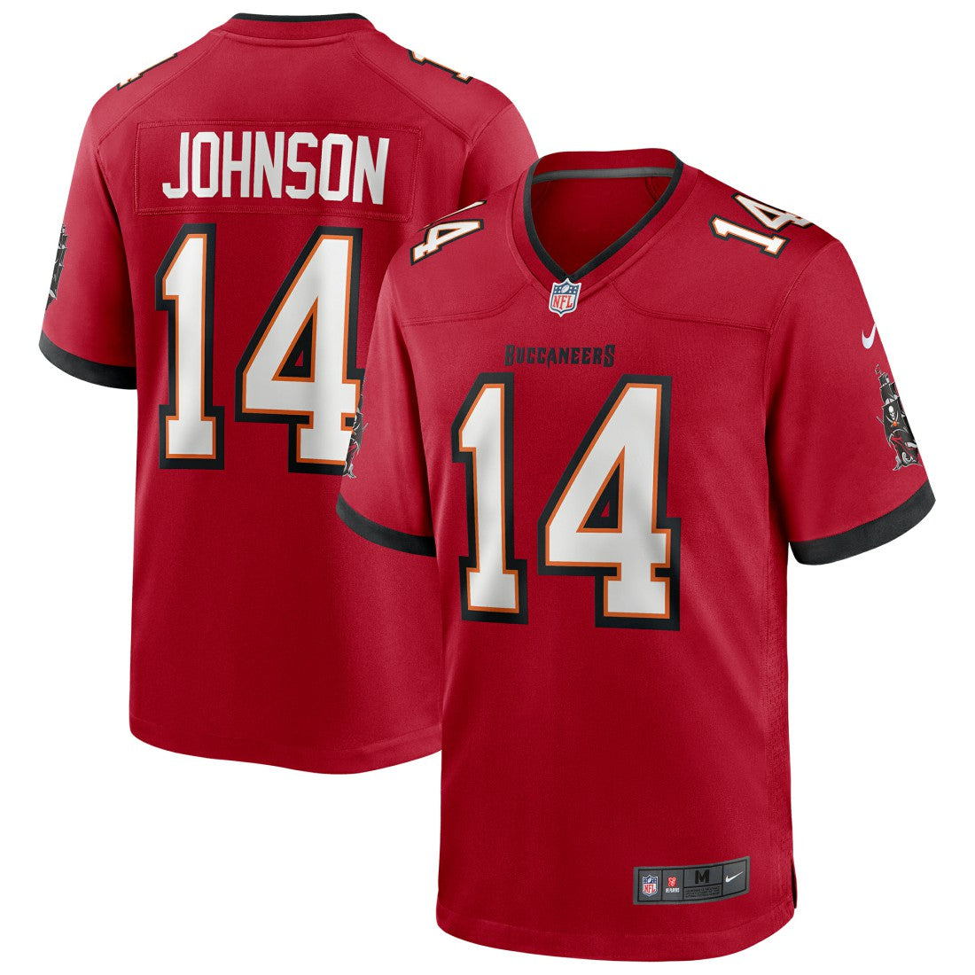 Brad Johnson Tampa Bay Buccaneers Game Retired Player Jersey - Red - Nike