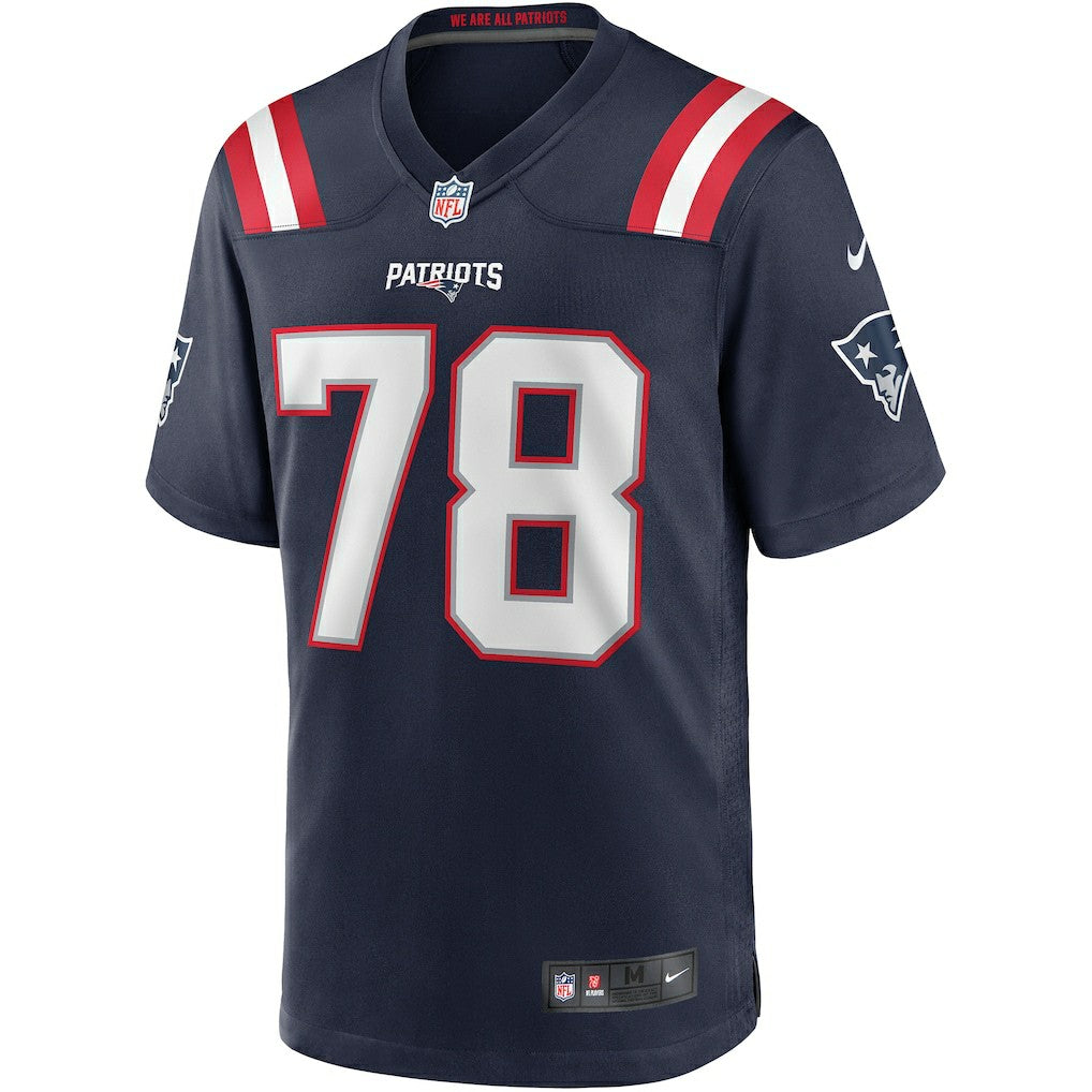 Bruce Armstrong New England Patriots Game Retired Player Jersey - Navy - Nike