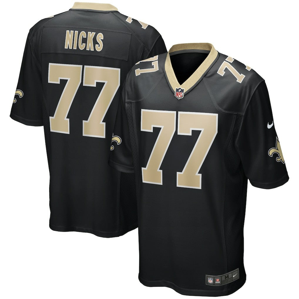 Carl Nicks New Orleans Saints Game Retired Player Jersey - Black - Nike