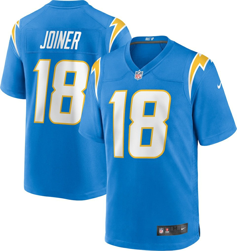 Charlie Joiner Los Angeles Chargers Game Retired Player Jersey - Powder Blue - Nike