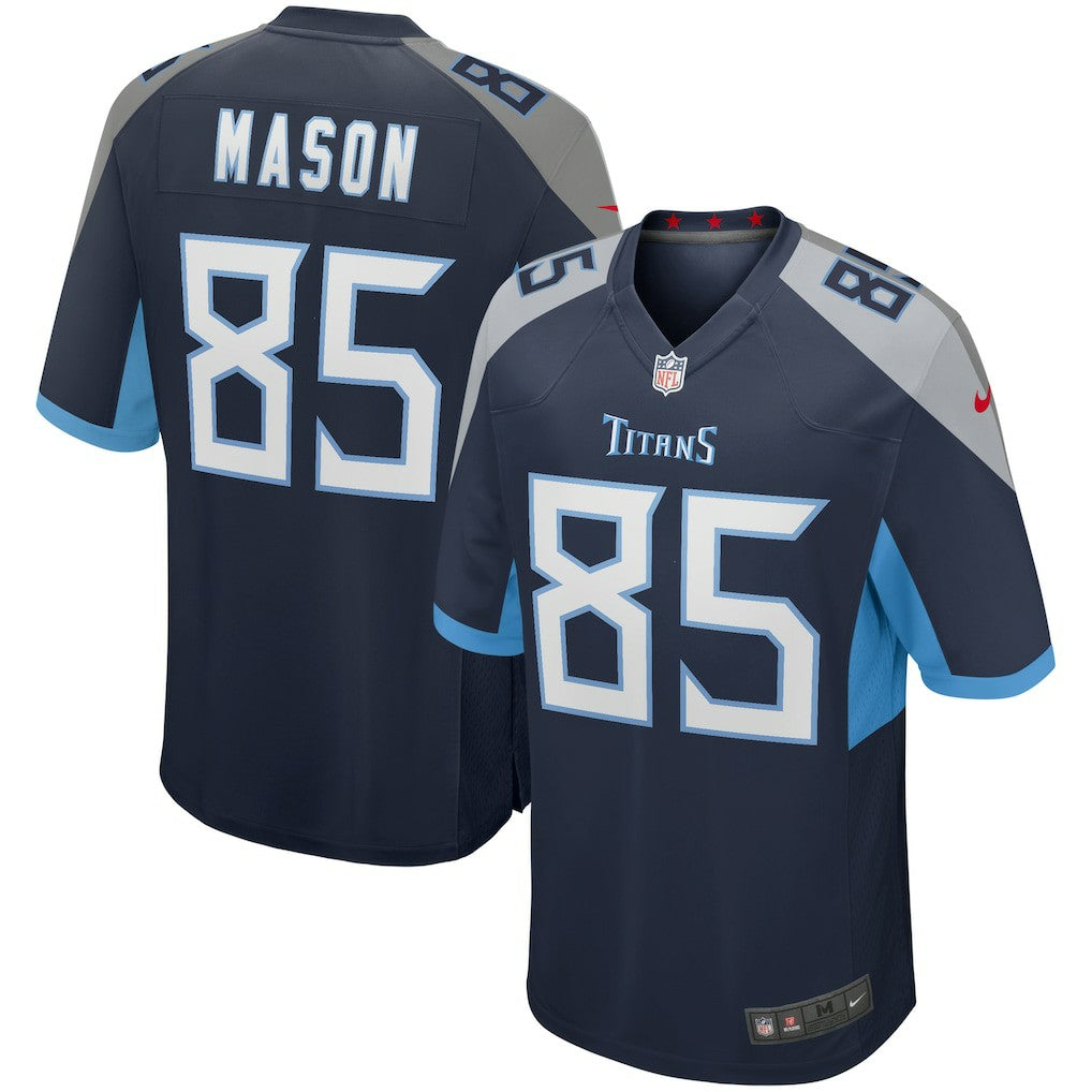 Derrick Mason Tennessee Titans Game Retired Player Jersey - Navy - Nike