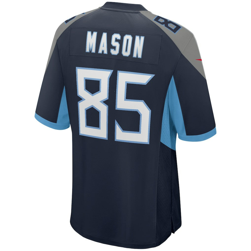 Derrick Mason Tennessee Titans Game Retired Player Jersey - Navy - Nike