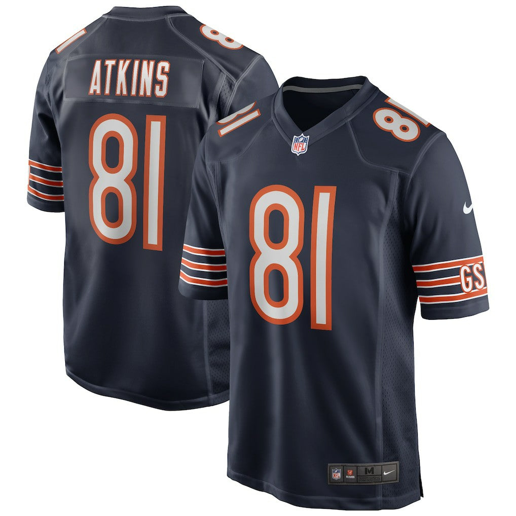 Doug Atkins Chicago Bears Game Retired Player Jersey - Navy - Nike
