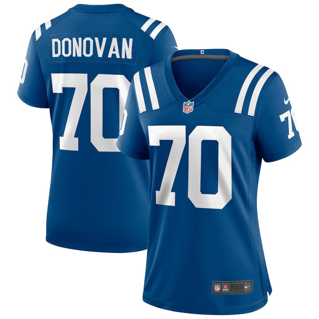Art Donovan Indianapolis Colts Women's Game Retired Player Jersey - Royal - Nike