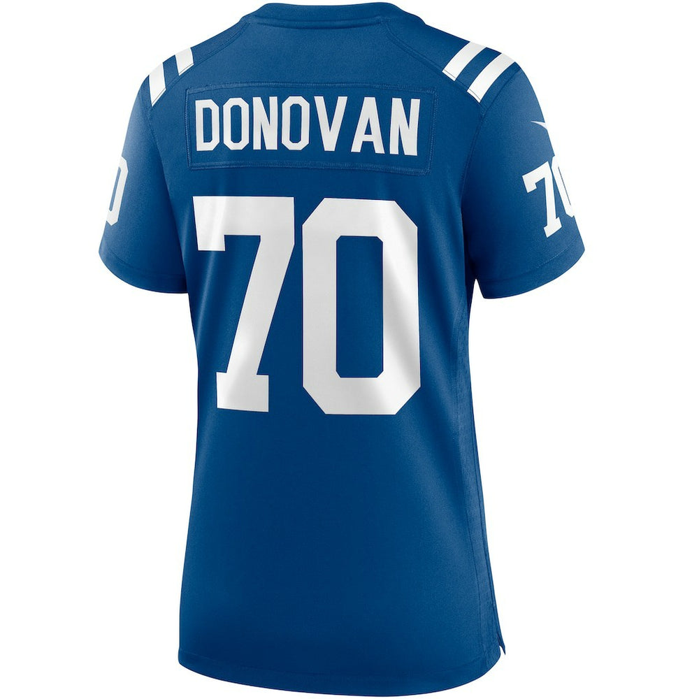 Art Donovan Indianapolis Colts Women's Game Retired Player Jersey - Royal - Nike