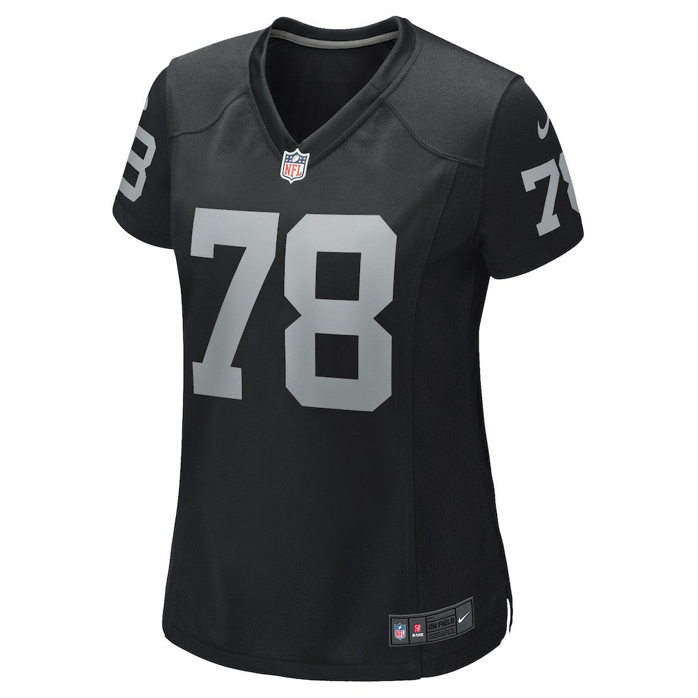 Art Shell Las Vegas Raiders Women's Game Retired Player Jersey - Black - Nike