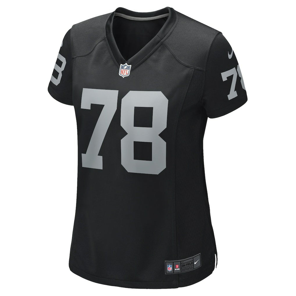 Art Shell Las Vegas Raiders Women's Game Retired Player Jersey - Black - Nike