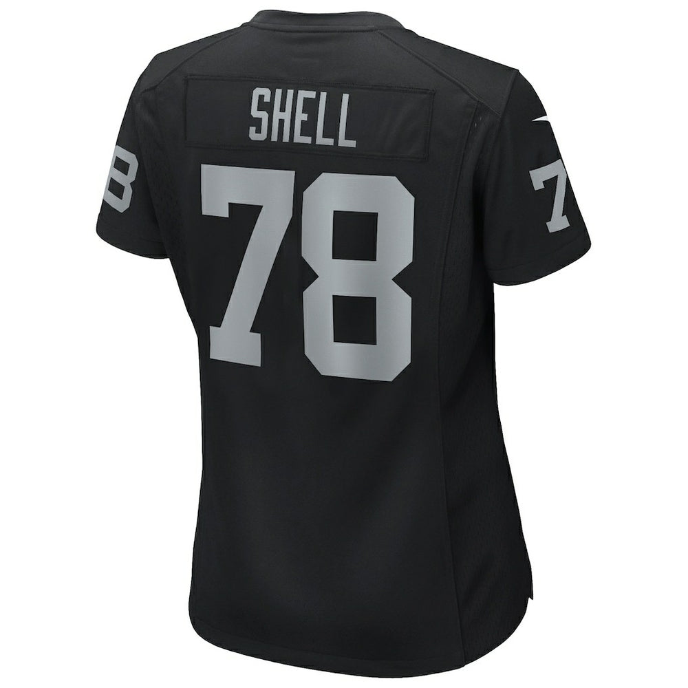 Art Shell Las Vegas Raiders Women's Game Retired Player Jersey - Black - Nike