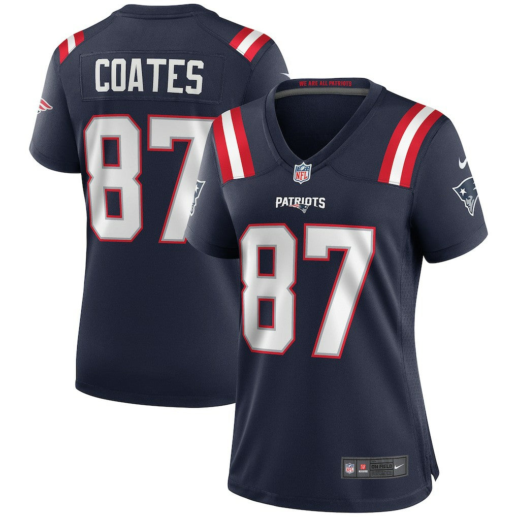 Ben Coates New England Patriots Women's Game Retired Player Jersey - Navy - Nike
