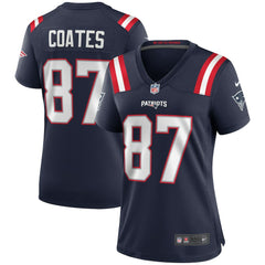 Ben Coates New England Patriots Women's Game Retired Player Jersey - Navy - Nike