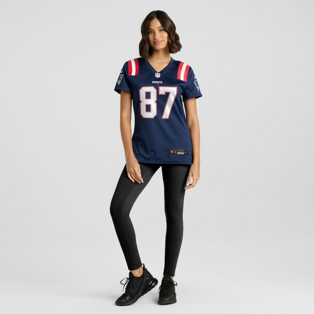 Ben Coates New England Patriots Women's Game Retired Player Jersey - Navy - Nike