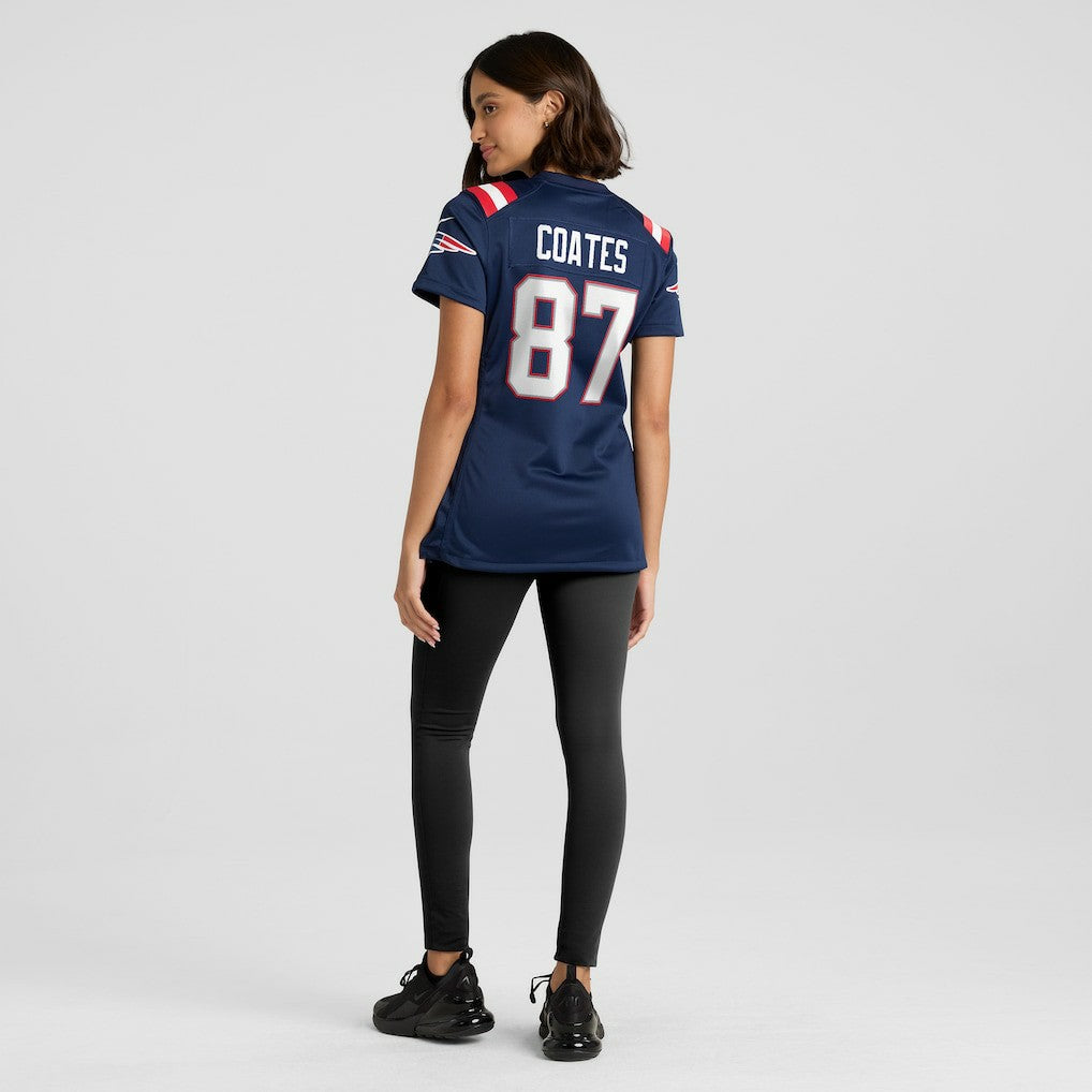 Ben Coates New England Patriots Women's Game Retired Player Jersey - Navy - Nike