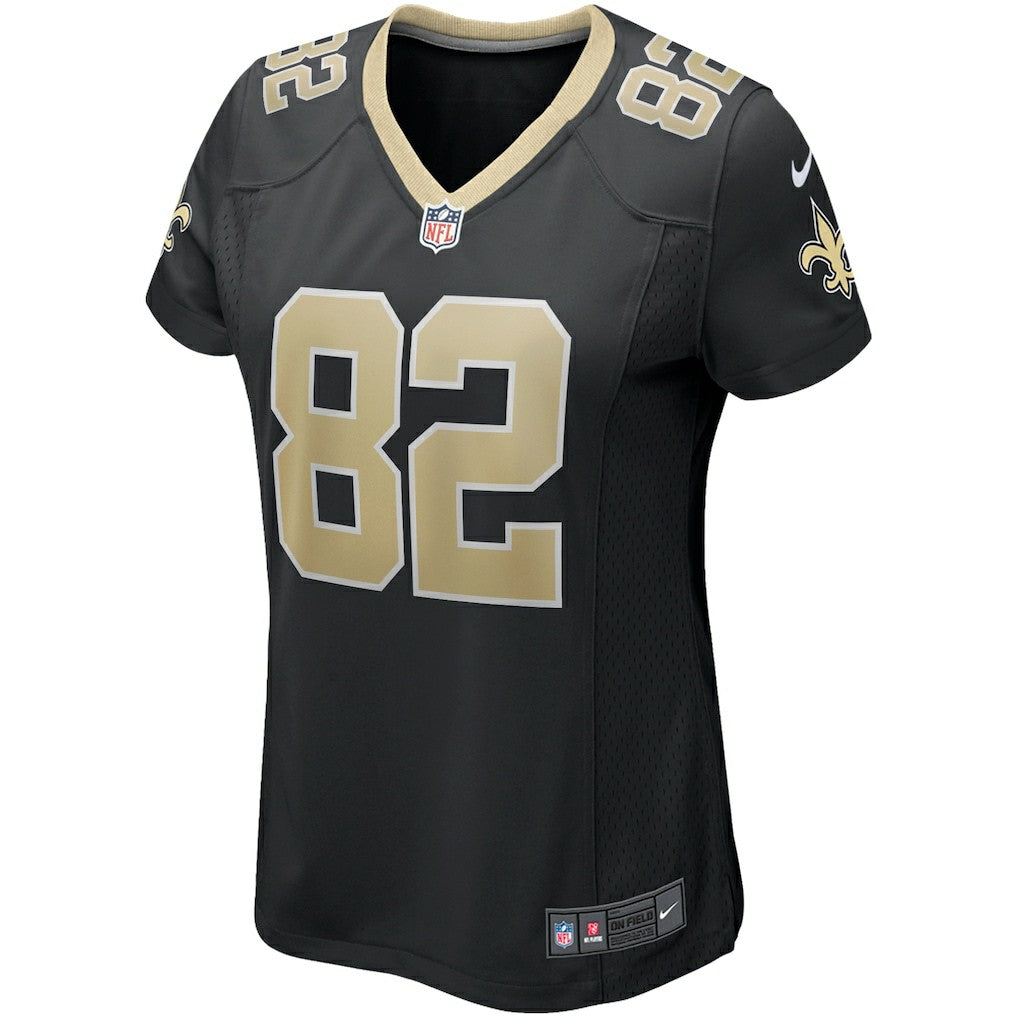 Bob Pollard New Orleans Saints Women's Game Retired Player Jersey - Black - Nike