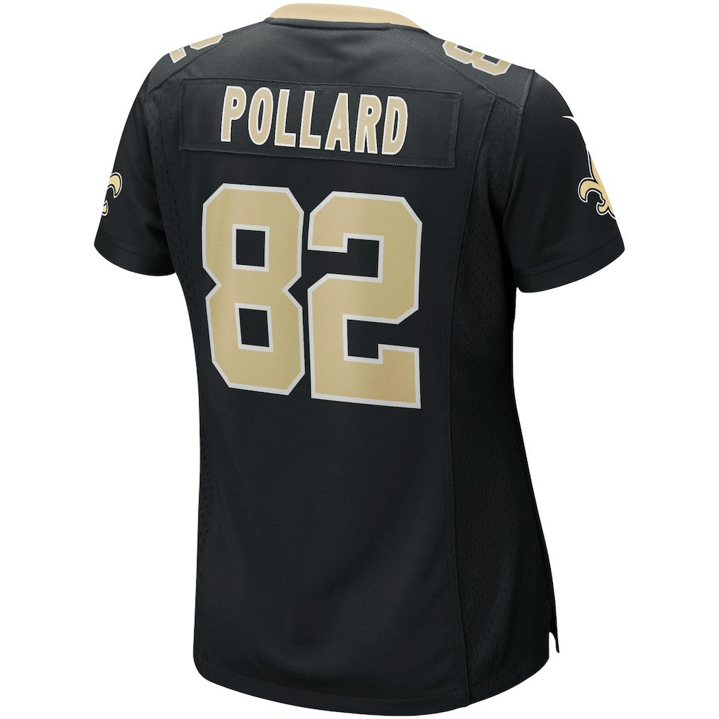 Bob Pollard New Orleans Saints Women's Game Retired Player Jersey - Black - Nike