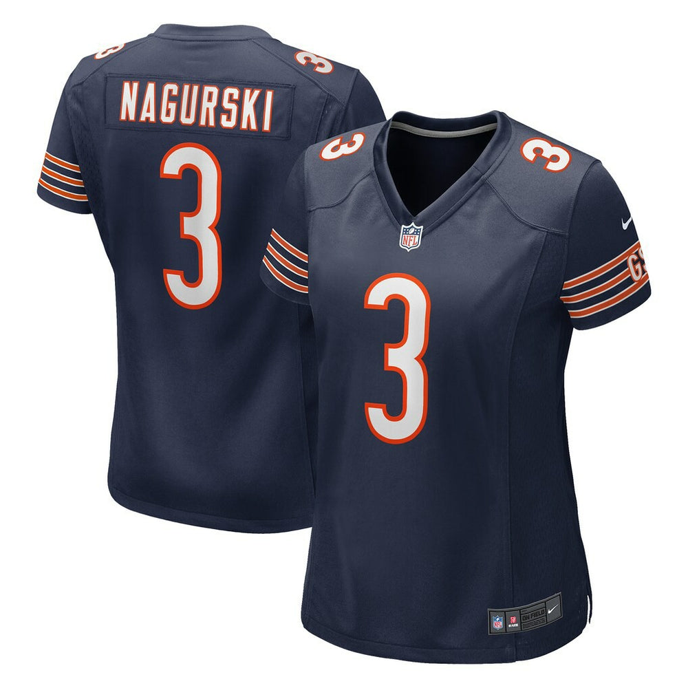 Bronko Nagurski Chicago Bears Women's Game Retired Player Jersey - Navy - Nike