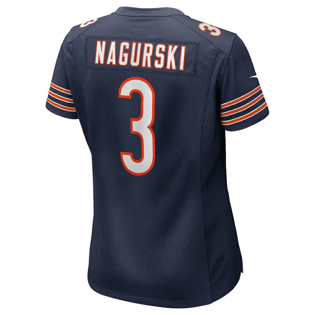 Bronko Nagurski Chicago Bears Women's Game Retired Player Jersey - Navy - Nike