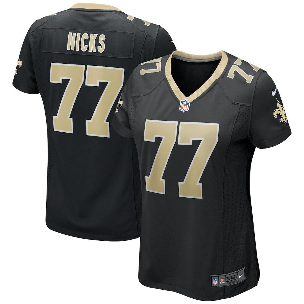 Carl Nicks New Orleans Saints Women's Game Retired Player Jersey - Black - Nike
